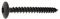 Viswood 3136040 Boîte de 200 Vis à penture 6 lobes Filetage total 6,0 x 40 Acier Zingué Noir