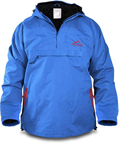 normani Winddichte Funktions-Jacke für Damen und Herren von S-4XL Farbe Blue/Red Größe S