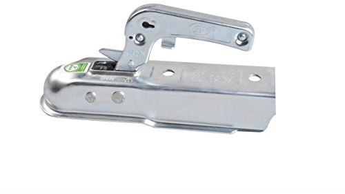 ProPlus Gancio da Traino Quadrato, Zinco, 750kg, E4 / DEKRA, Metallic
