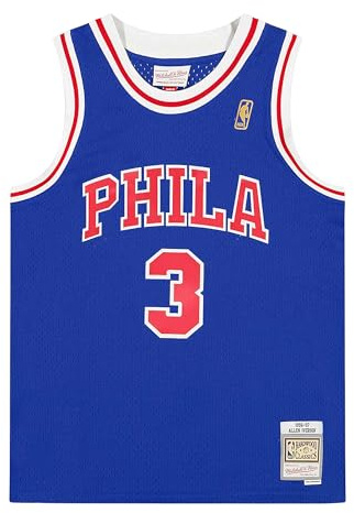 Mitchell & Ness Philadelphia 76ers Allen Iverson 1996 Alternate Swingman Jersey (Medium)