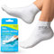 Aquasafe Guardsocks Unisex Kinder Schwimmsocken mit Verucca-Socken, weiß, Small (Kids 31-35.5)