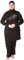 Zurückhaltende Damen-Bademode für ganzen Körper, islamischer Badeanzug für Frauen, Burkini, Gesamtbedeckung – schwarz Gr. XXXL, schwarz