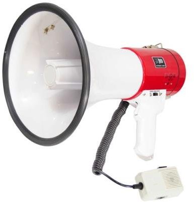 Pyle Pmp58u Megafon mit Sirene, USB-Port, MP3-Player und Mikrofon