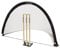 Ram Cricket Pop-Up Ball Stop - Single Net, Carry Bag & Pegs Included – Lightweight, Collapsible Quick Set Up Field Goal Suitable for Multi-Sport Training Sessions - Cricket, Football, Hockey