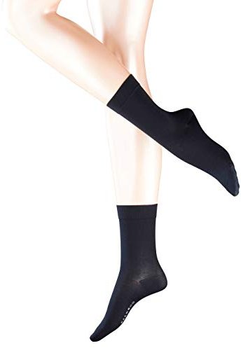 FALKE Damen Socken 47673 Cotton Touch SO, Gr. 39/42 ,Blau (marine 6129)