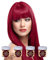 La Riche Directions Semi-Permanent Hair Colour Dye Box Of Four-Rose Red by La Riche