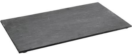 Lacor 61019 Slate Tray, 20 x 20 x 0.5 cm, Black | Durable professional utensil designed for optimal performance and quick, easy cleaning in the dishwasher