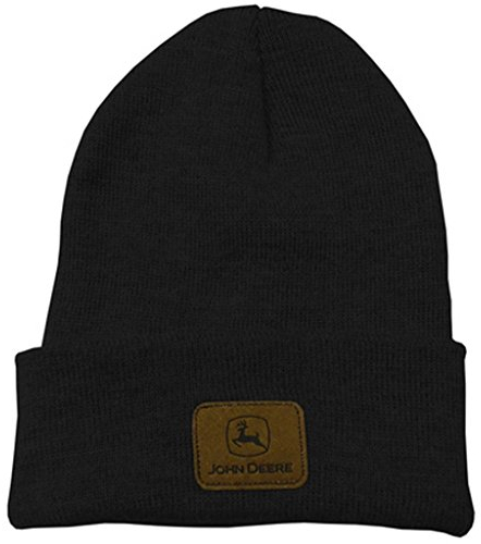 John Deere Beanie (OFA, Schwarz)