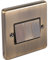 Antique Brass 3 Gang Light Switch United Electrical (Windsor) W03AB