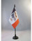 AZ FLAG - Tischflagge Iowa - 15x10 cm - Bundesstaat Iowa Tischfahne 10 x 15 Cm - Flaggen