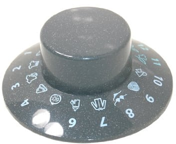 Hotpoint C00274878 Washing Machine Accessory Wash Timer Knob Graphite