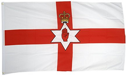 Flaggenfritze Fahne/Flagge Nordirland + gratis Sticker