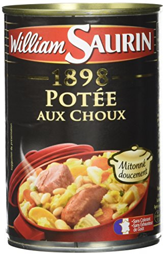William Saurin Potée aux Choux 420 g - Lot de 6