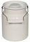 Riess, 0339-033, Tragkanne mit Deckel 2 Liter, CLASSIC-WEISS, Inhalt 2.0 Liter, Höhe 15 cm, Emaille, weiß