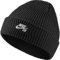 Nike SB Fisherman Beanie - Mütze, unisex, Unisex – Erwachsene, Schwarz / Weiß (Schwarz / Weiß), MISC
