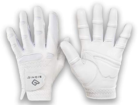 BIONIC Womens 2026 StableGrip Golf Glove - White - L
