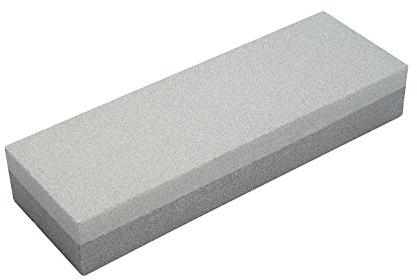 Bora 501057 Schleifstein, fein/grob, Aluminiumoxid, Grau, 15,2 cm