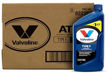 Valvoline Type F (ATF) Automatic Transmission Fluid 1 QT, Case of 6