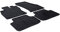 Satz Gummimatten kompatibel mit Skoda Octavia III 2013-2017 & 2017-2020 (T Profil 4-teilig + Montage-clips)