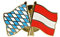 Flaggenfritze® Freundschaftspin Bayern - Österreich
