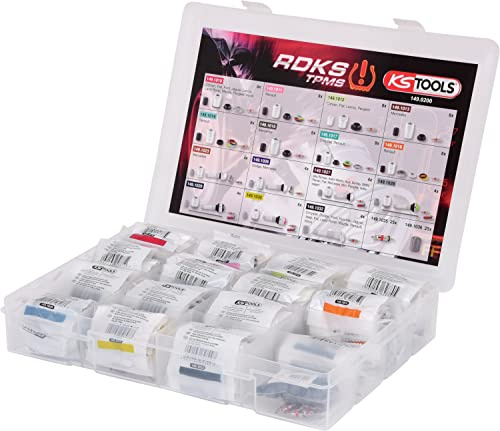 KS Tools 149.0200 RDKS/Tpms Service-Sortiment für Reifendruck-Kontrollsysteme, 142-tlg