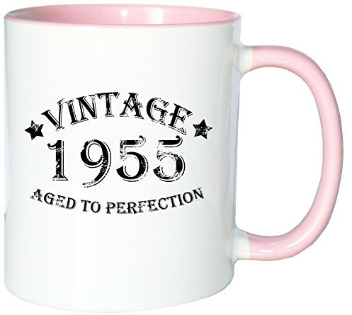 Mister Merchandise Kaffeetasse Becher Vintage 1955 - Aged to Perfection Teetasse