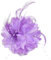 Cheerlife Elegante Damen Accessoires Haarblumen Haarblüte Haarspange Haarschmuck Broschen Ansteckblume viele Farben Lila
