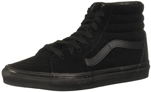 Vans Sk8-hi, Unisex Adults' Hi-Top Sneakers, Black (Black/Black), 6.5 M US