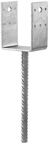 Simpson strong-tie - PPD70/70G - Pied de poteau en U à sceller - 70/126.5/70/250/5mm - qte. 1 pièce