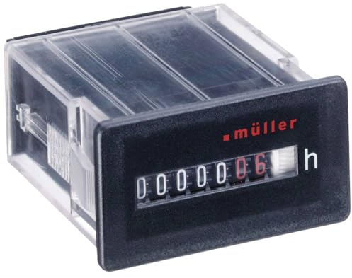 Müller BW 30.18 230V 50Hz Betriebsstundenzähler Rollenzählwerk