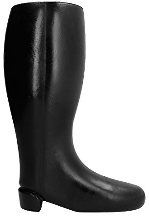All Black Analdildo/Analfüβ - 40 cm Länge - Schwarz
