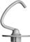 KitchenAid Batidora de pie (15,5 cm de Alto) 4.5QT Gancho para Masa Revestido K45DH Se Adapta Solo al Cabezal inclinable.