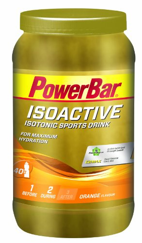 Powerbar Isoactive Orange 1320g - Isotonisches Sportgetrank - 5 Elektrolyte + C2MAX