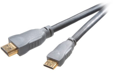 Vivanco High Speed HDMI C Kabel 1,5 m schwarz