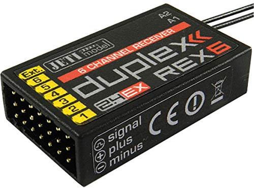 Jeti Rex 6 6-Kanal Empfänger 2,4 GHz