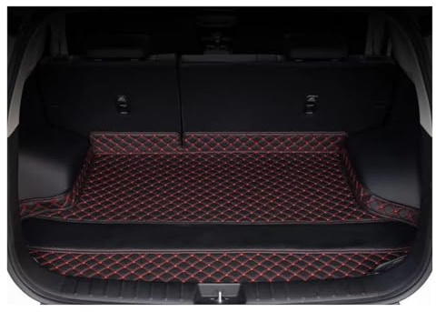 Bagageutrymmesmattor För Kia För K3 För Ceed 2019-2023 2022 Bilskydd Lastyta Interiörskydd Tillbehör Heltäckande Bagagematta Bagagemattor(Black red)