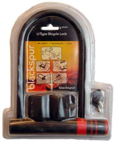 Blackspur BB-BH214 U-Type Bicycle Lock by Blackspur
