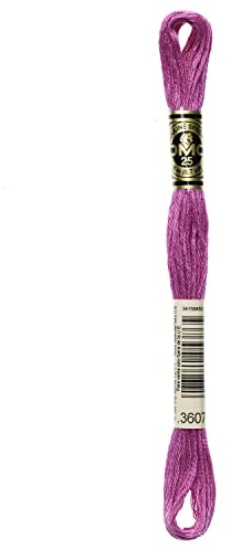 DMC 6-Strand Embroidery Cotton Floss, Light Plum