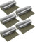 normani 1, 2, 3 oder 5 Ultraleichte Isomatten mit Aluminiumbeschichtung/Alu-Thermomatte Isomatte Farbe Oliv / 5 Stück