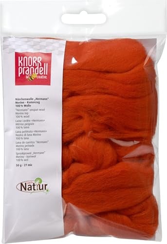 KnorrPrandell 2506224 Deutsche Schafwolle - Hermann, orange