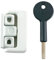 Yale Locks 8K101 Loquet fenêtre Visi Blanc Lot de 4 (Import Grande Bretagne)