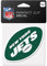 WinCraft NFL New York Jets 63060011 Perfect Cut Color Aufkleber, 10,2 x 10,2 cm, Schwarz