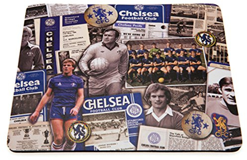 Official Chelsea FC Retro Mouse Mat / Retro-Stil Mauspad in limitierter Auflage sehr selten.