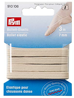 Prym Ballet Elastic 7mm, Beige