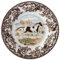 Spode 1391019 Plato llano, loza, marrón