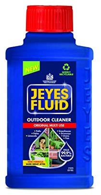 Jeyes Fluid Outdoor Cleaner (300ml). Multi Use Disinfectant Liquid - Kills 99.9% of Bacteria, Patio Cleaner Fluid for Greenhouses, Paths, Pet Housing - Tackles Dirt, Rust & Limescale - Protects Family