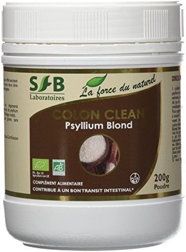 SFB Laboratoires - Colon Clean - Psyllium blond bio - Pot 200g