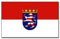 Flagge Deutschland Hessen - 90 x 150 cm