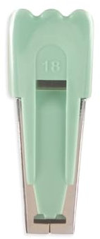 Sew Easy Schrägbandformer, grün, 18 mm