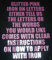 250 2 PINK GLITTER IRON ON LETTERS TRANSFER PRINTING